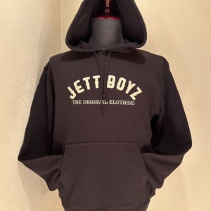JB24-PP01 Pull Over Parka Black