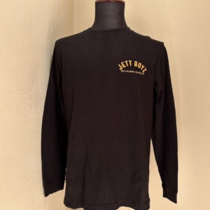 JB24-LST01　L/S　T-Shirt Black/Yellow